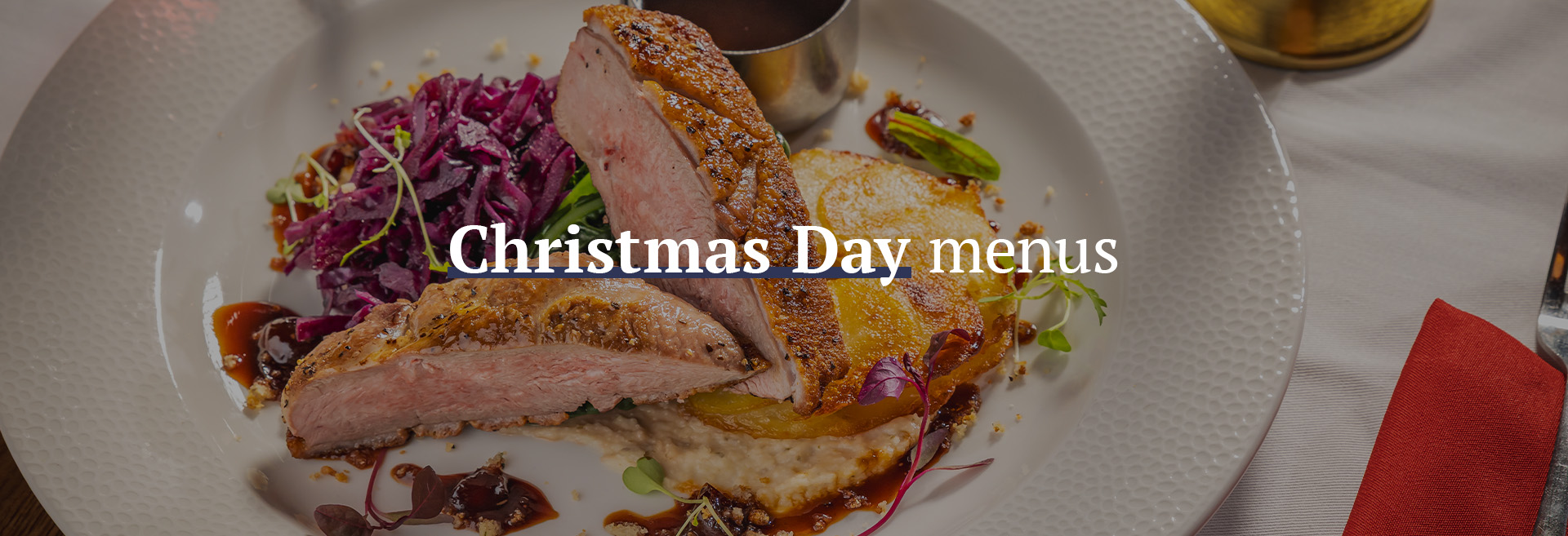 Christmas Day Menu at The Albion Hotel