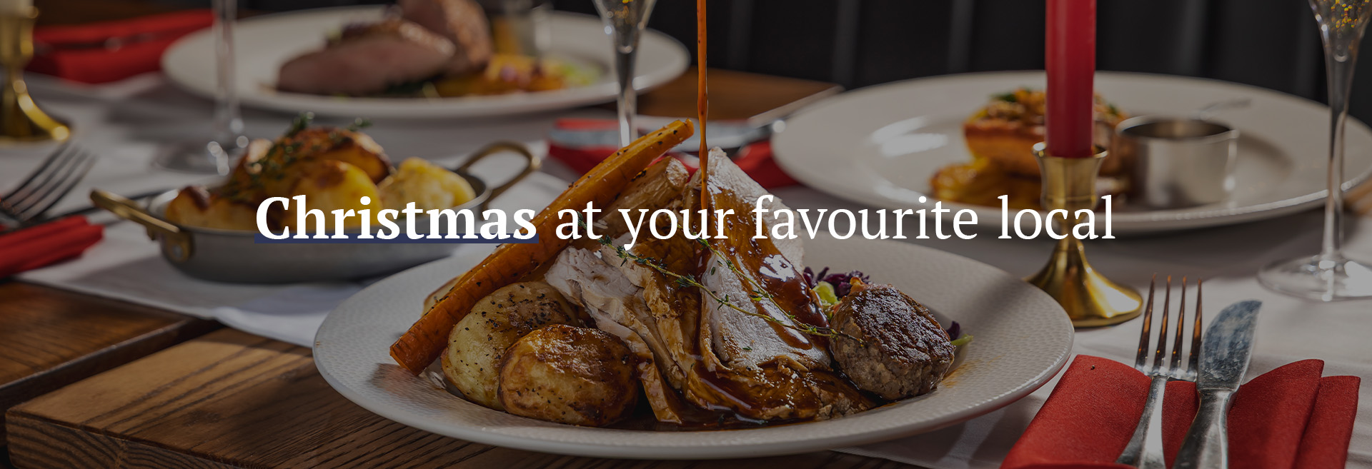 Christmas The Albion Hotel in East Molesey